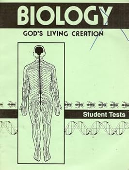 Paperback Biology, God's Living Creation: Student Tests - Second Edition Book