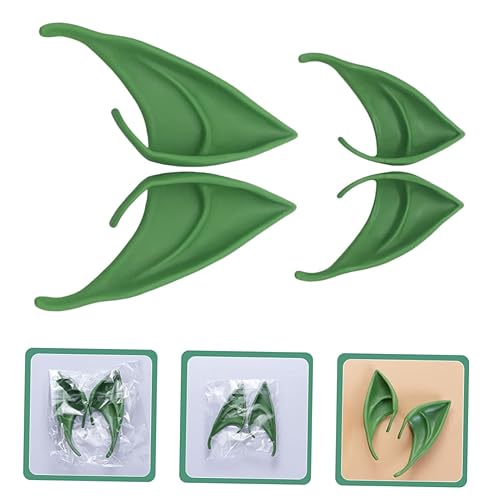 Miniatura 8 de 2 pares de orejas de elfo de látex, accesorios de disfraz de Medusa, orejas de elfo bronceadas, accesorios de disfraz de vampiro, orejas de elfo,