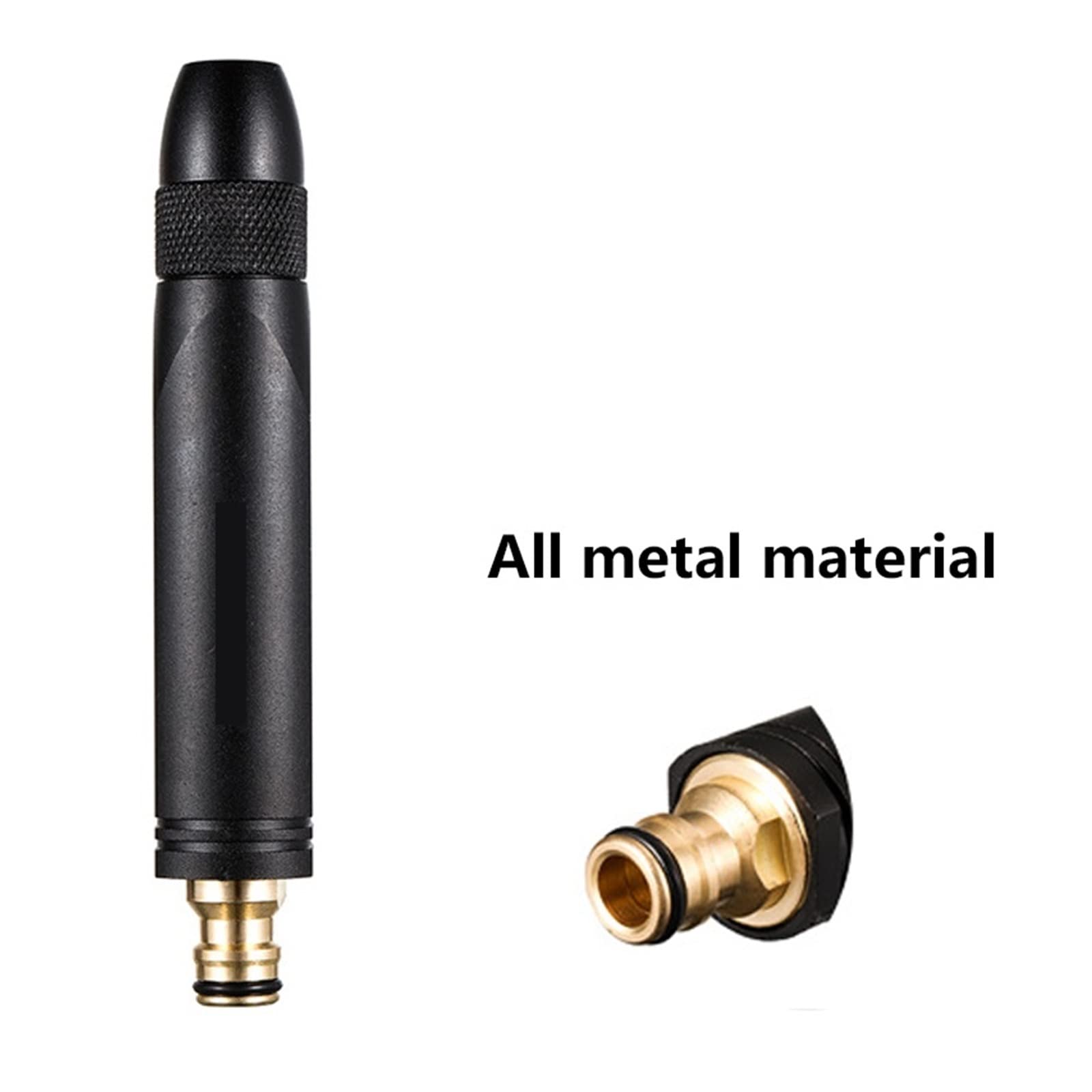 Autowäsche Hochdruckwasserpistole Gartenschlauch Sprinkler Metallschaum Werfen Autowaschwerkzeug Hochdruckreiniger Gartensprüher,Korrosionsbeständig(Combination Packages)