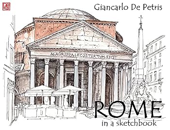 Hardcover Rome in a sketchbook. Ediz. illustrata Book