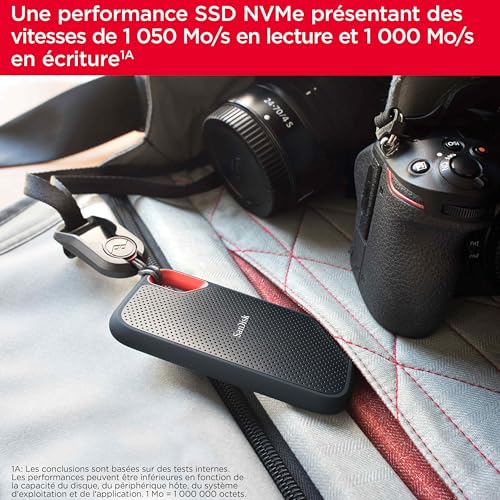 Disque SSD Externe SanDisk 2 To Extreme : Vitesse et Robustesse - Geekodrome: Boutique d'accessoires geek Gestion des fichiers