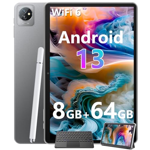 Blackview 10 Inch Tablet Tab70WIFI Android 13 Tablets, WIFI 6 Tablet, 8+64GB/2TB, 6580mAh, 10W Fast Charging Android Tablet, Bluetooth 5.0, Type C, 2 Years Warranty – 2024