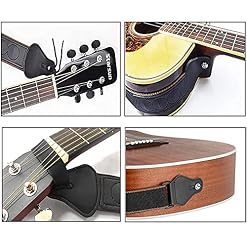 BetterJonny Sangle de guitare réglable en coton – Sangle de guitare – Avec extrémités en cuir – Pour guitare électrique… - Les Beatles, Paul McCartney, John Lennon, RIngo Starr, George Harrison BetterJonny Sangle de guitare réglable en coton - Sangle de guitare - Avec extrémités en cuir - Pour guitare électrique… – Image 5