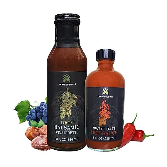 CW Dressings Signature Pack Sweet Date Hot Sauce & Date