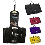 FlatPak Hanging Travel Toiletry Bag - Toiletries Organizer For Men And Women