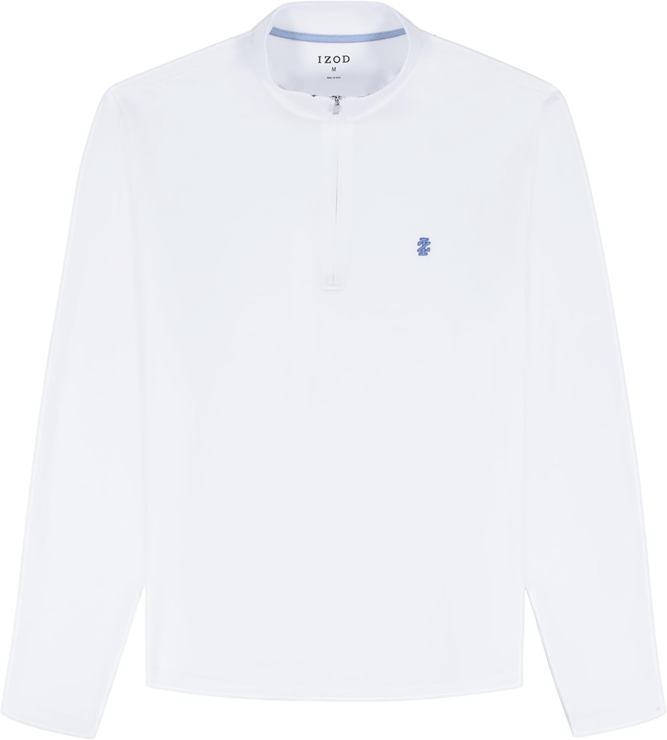 Izod Men's Performance Comfort Quarter Zip Long Sleeve Shirt