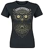 Asking Alexandria Women's Owl T-Shirt, Black, Size 12 (Size:Large) #5