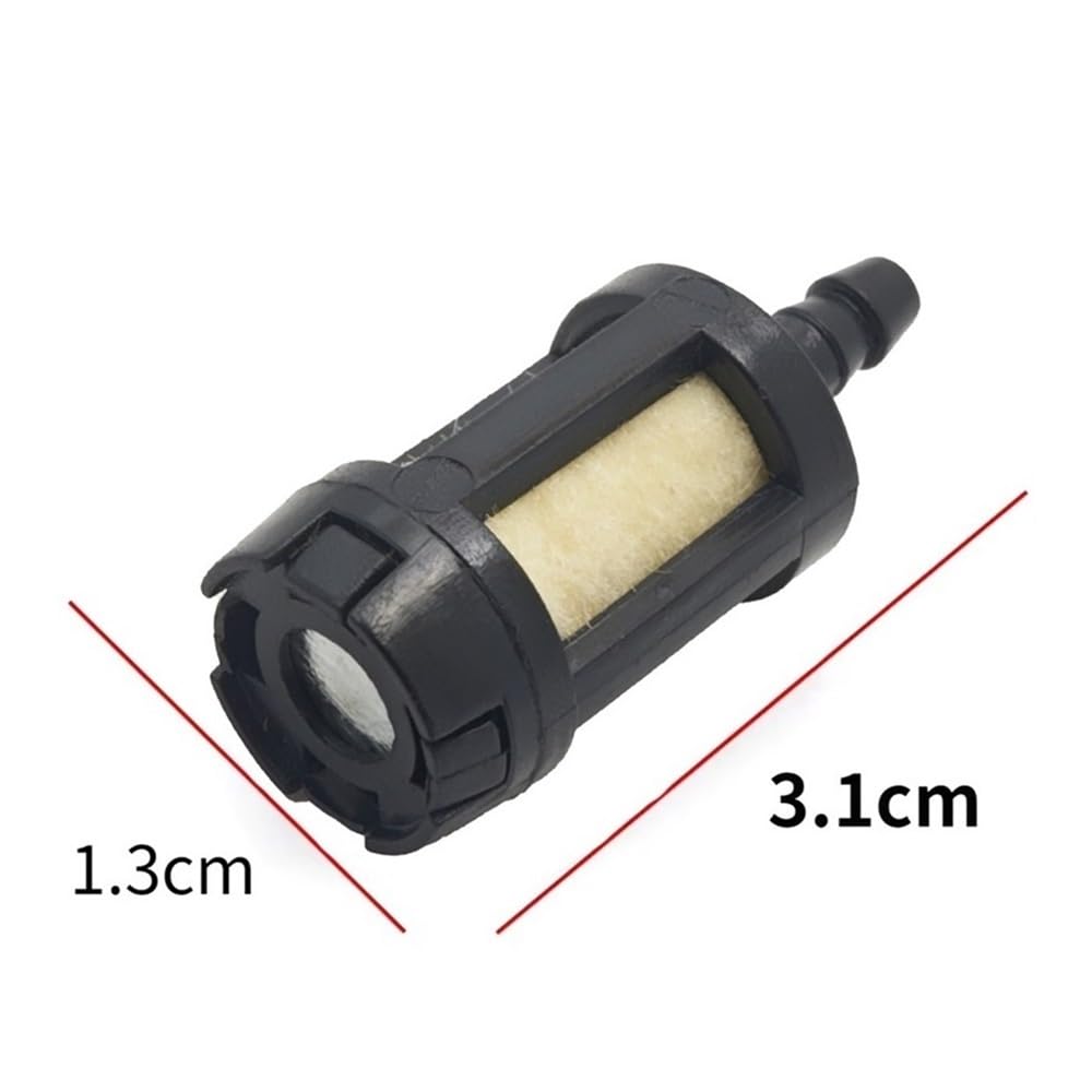 10 filtros de Combustible Aptos for maquinaria de jardín, motosierras, sopladores, carburadores y Herramientas de jardín.