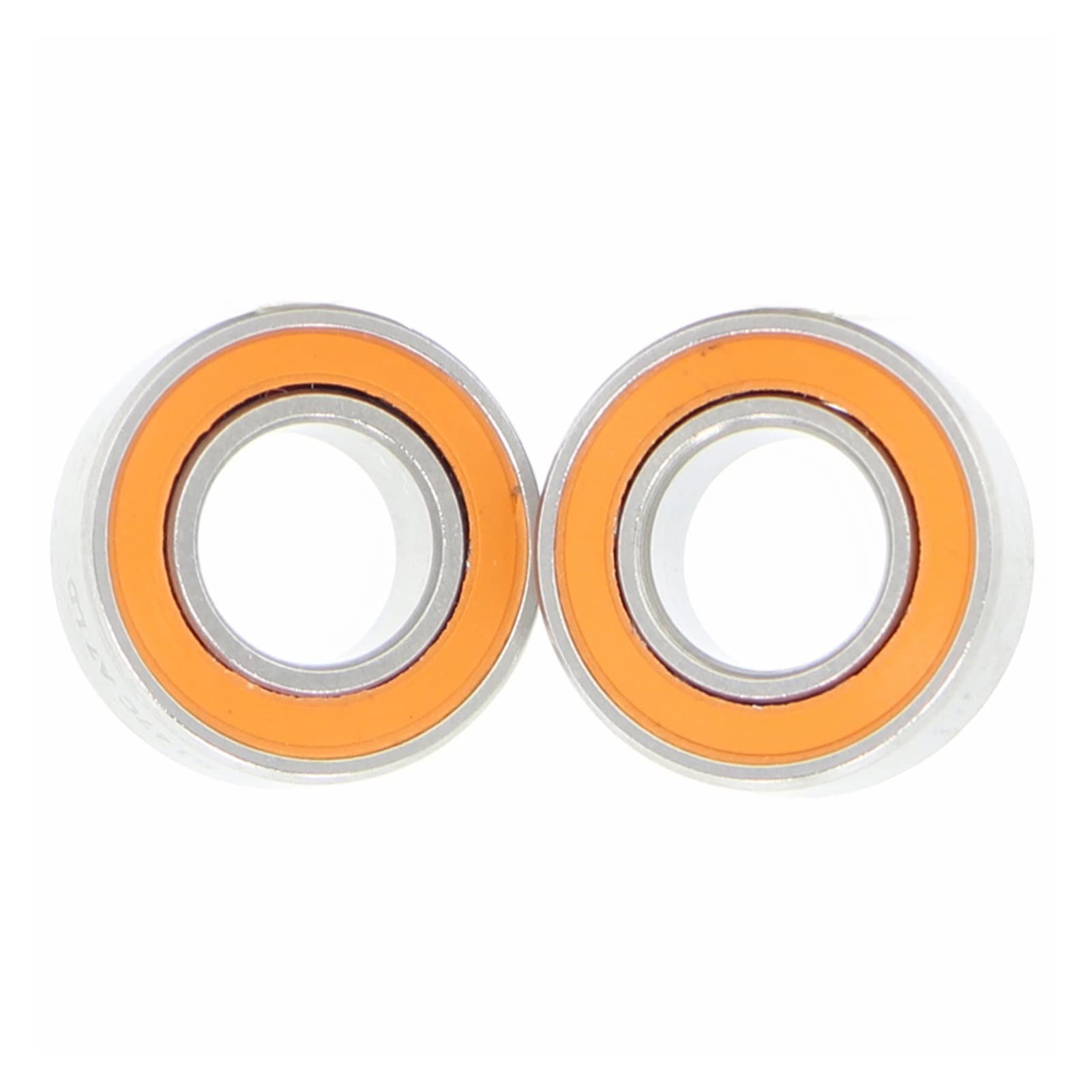 2 uds S688CW4 2RS ZZ rodamiento 8 * 16 * 4mm ABEC-7 rodamiento de cerámica híbrido de Acero Inoxidable S688W4 rodamientos de Bolas 688W4