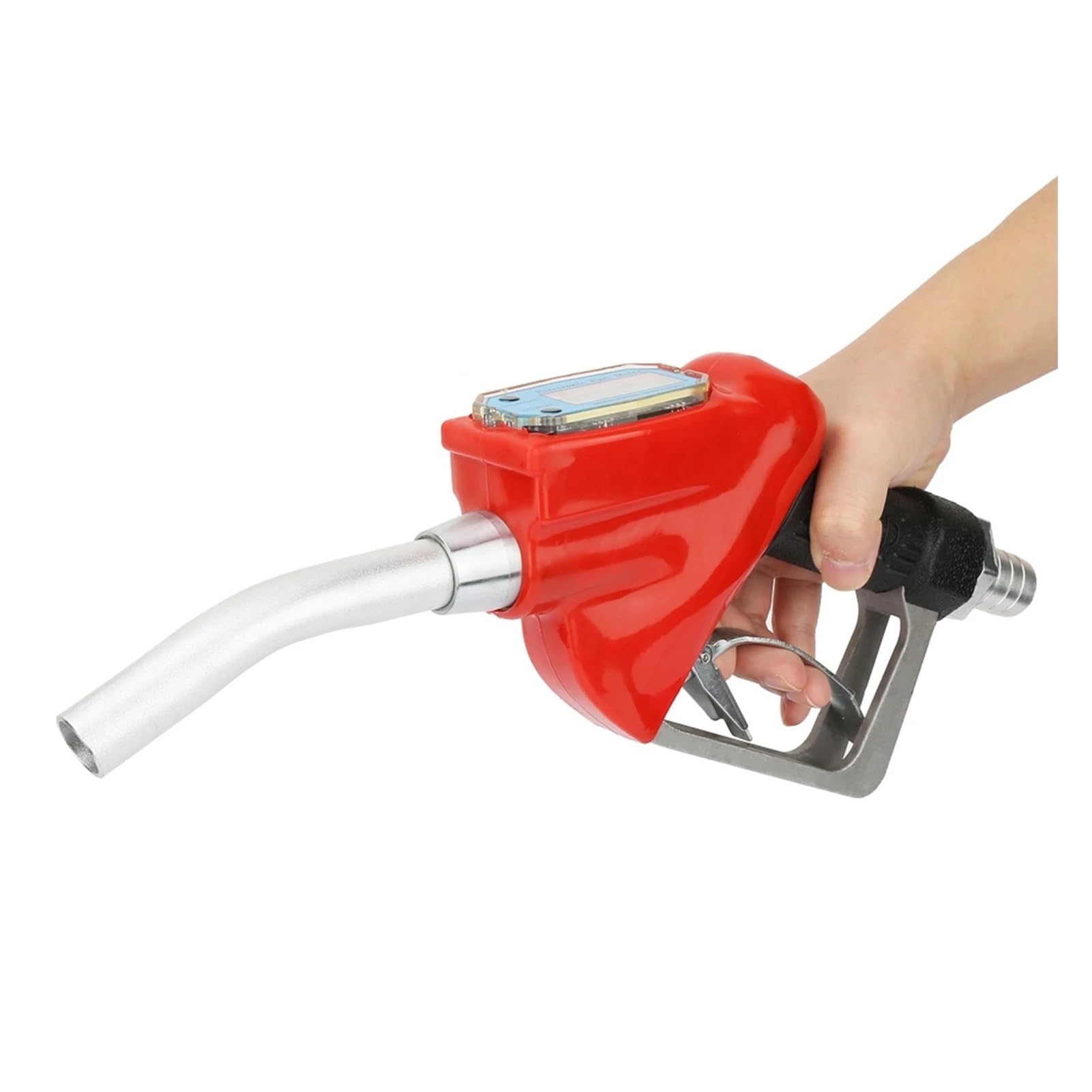 Dysza dozująca paliwo 1" aluminiowy pistolet dozujący olej z przepływomierzem LCD do nafty i benzyny Wydajność