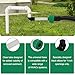 AKISKPZ AC Drain Line Cleaner Tool - HVAC to PVC Universal Fit AC Drain Line Unclogger Adapter for Wet Vac Attachment To Unclog and Evacuate AC Condensate Drain Lines