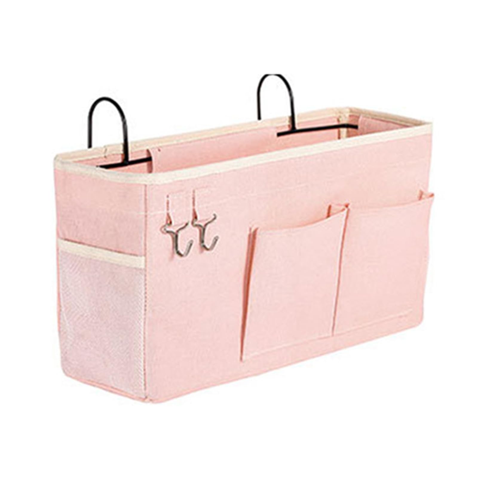 HDOYTXXM Bedside Organiser Pouches for Books and Accessories Remote Control Holder Hanging Storage Bag for Bedroom Dorm Room Storage Solution
