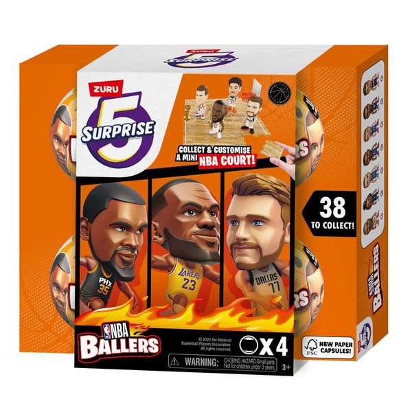 Amazon.com: INSTANT DISTRO 5 Surprise NBA Ballers Series 2