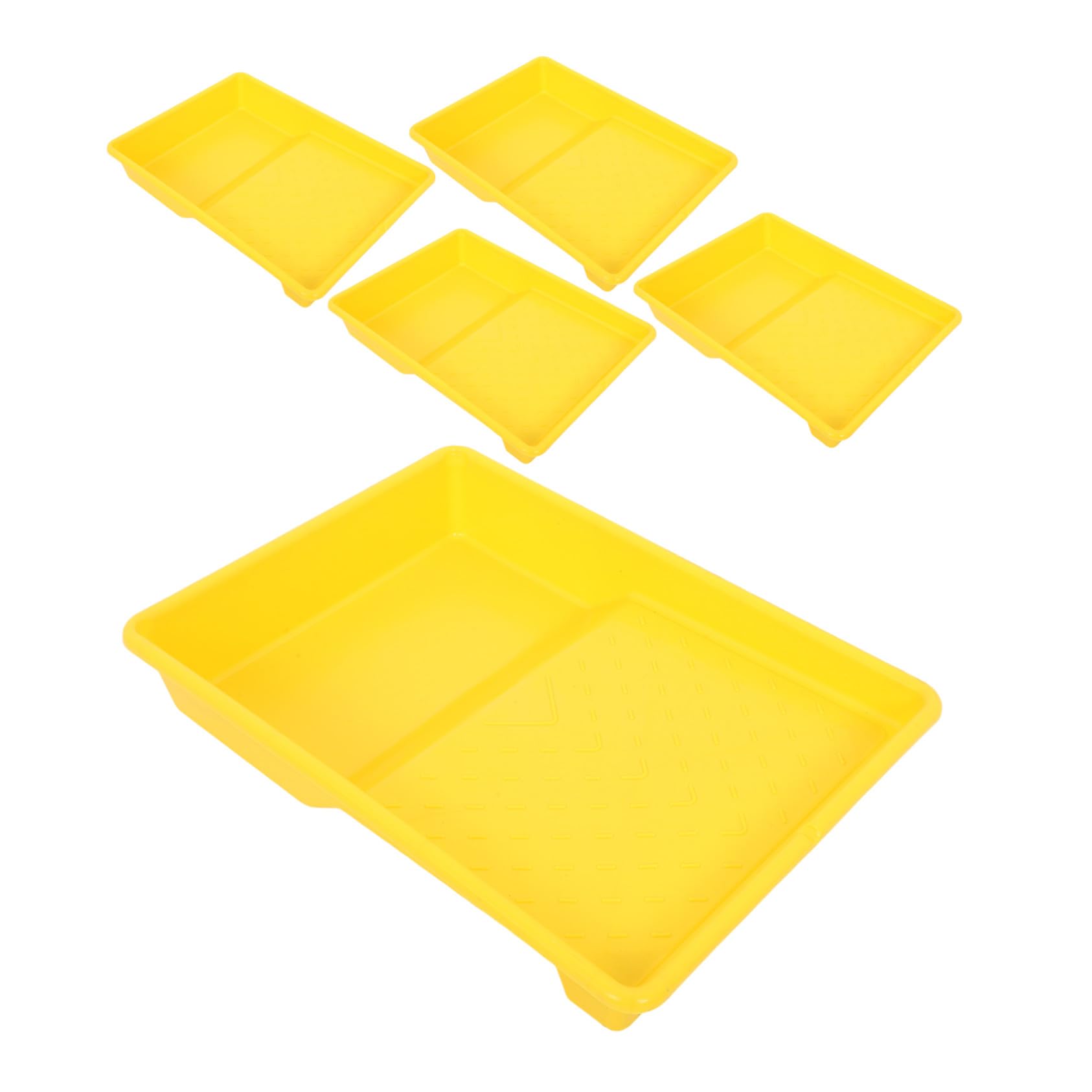 Bandeja de pintura SHINEOFI reutilizable para solucionar mezclas difíciles en casa