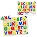 The Learning Journey: Lift & Learn ABC Puzzle - Pictures Underneath Each Piece - Alphabet and Phonics Learning Toy