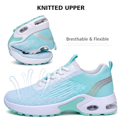 Image of Padgene Womens Sneakers Lightweight Tennis Walking Shoes Sports Running Shoes for Woman Mesh Breathable Gym Fashion Sneakers Athletic Comfortable Casual