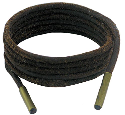 GGfootcare Schnürsenkel Heavy Duty 4mm Rund Dunkelbraun Größe 45-200 cm (200 cm) Cover