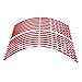 Motorradräder Felgenstreifen Aufkleber 17"18" 19" 16Strips Motorrad Auto Rad Reifen Aufkleber Reflektierendes Felgenband Motorrad Auto Aufkleber Für Kawa-saki (Farbe : Rot)