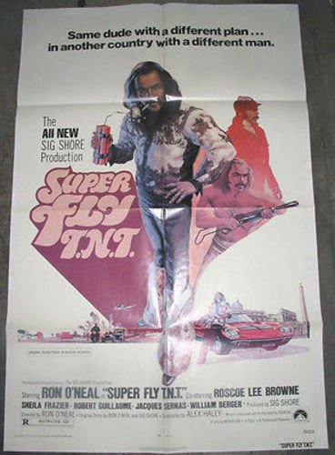 SUPERFLY T.N.T. / ORIGINAL U.S. ONE-SHEET MOVIE POSTER (RON O'NEAL)