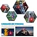 Luces Bicicleta, Luces Delanteras y Traseras Recargables USB Para Bicicleta, Impermeable LED...
