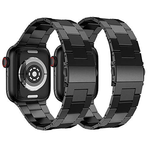 Kompatibel für Apple Watch Armband 38mm 42mm iWatch Ultra Slim Edelstahl Armband Ersatz Metall Uhrenarmband für iWatch Series 6/Series 5/Series