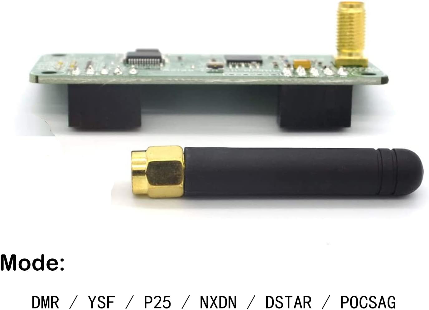 MMDVM Hotspot Board (V1.5.2) + Antenna Support UHF VHF Support P25 DMR YSF DSTAR NXDN POCSAG for Raspberry Pi-Zero W, 2W, Pi 3, 3B, 3B +, 4