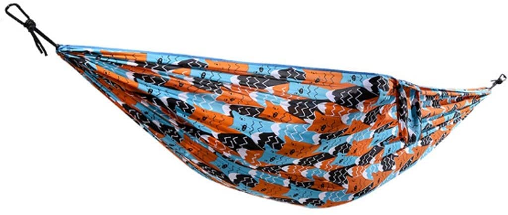 Hammock Garden Swing Portable Lightweight Hammocks For Outdoor Indoor 250kg Load Capacity Travel Camping Hamac Portable Hammock(C)