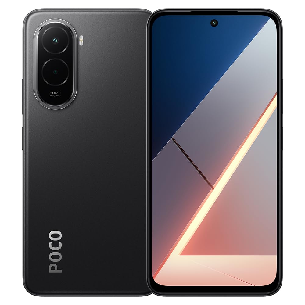 XIAOMI Poco M7 Nero 6GB RAM 128GB ROM (senza caricabatterie