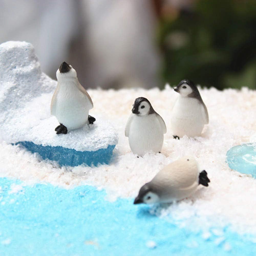 White Iceberg Model Realistic Arctic Miniature 3D Model Polar Bear Christmas Cake Decoration Craft Home Decoration - Image 3