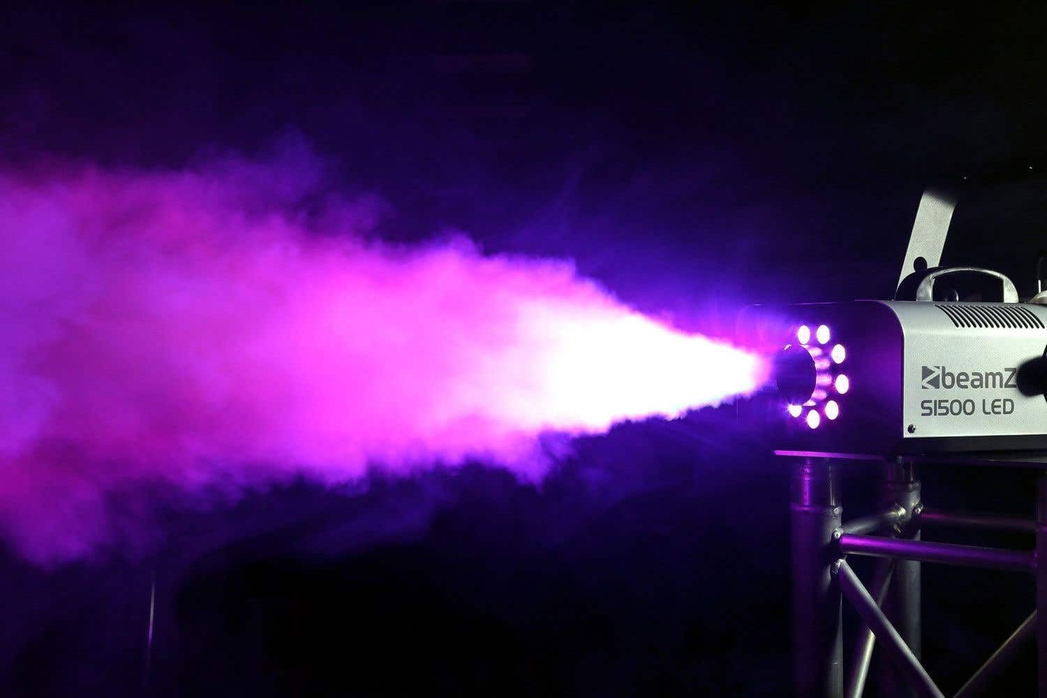 BeamZ S1500LED Smoke machine 2,5 L Nero, Bianco 1500 W
