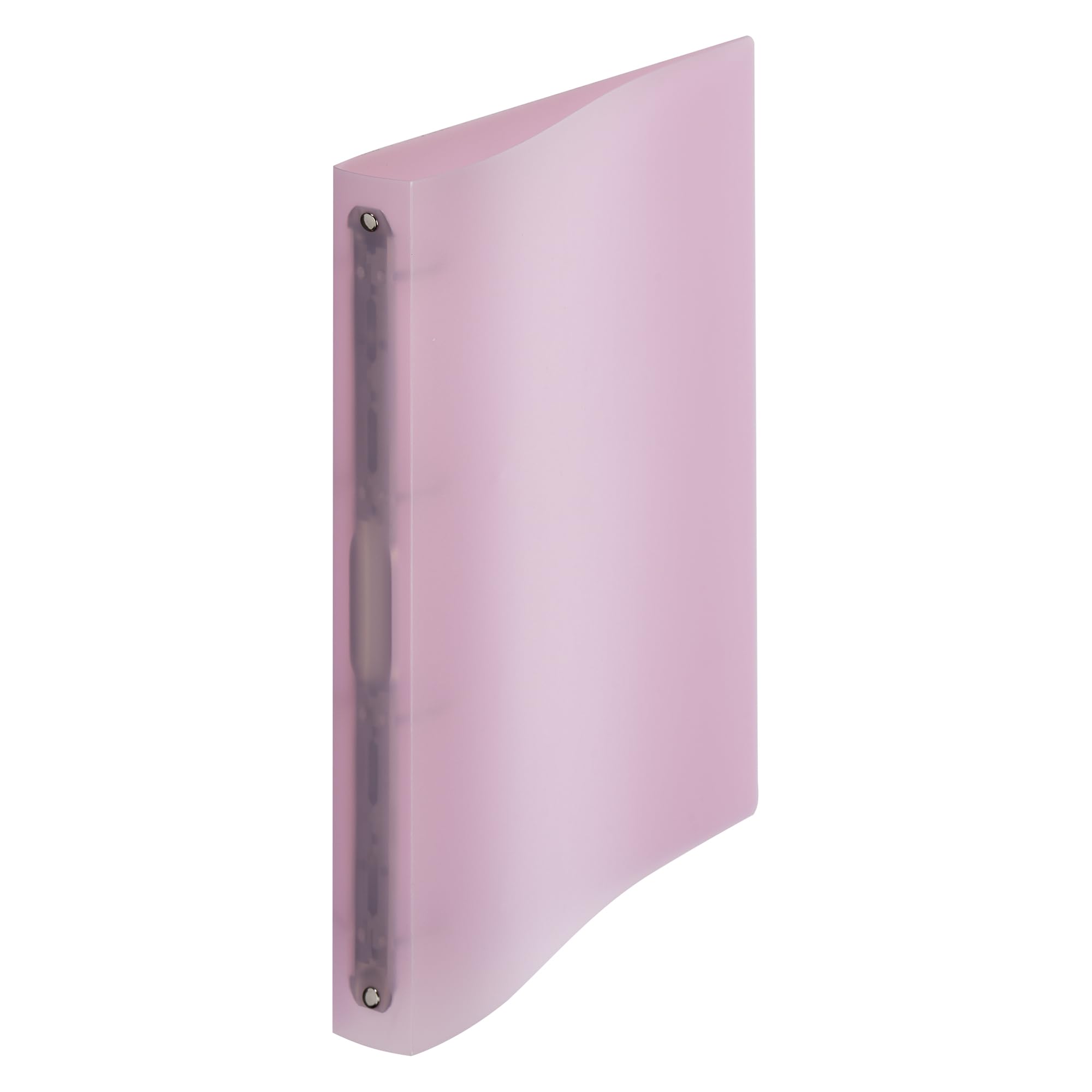 Classeur 4 anneaux plastique Viquel A4 dos 2 cm couleurs pastels translucides assorties (lot de 12)