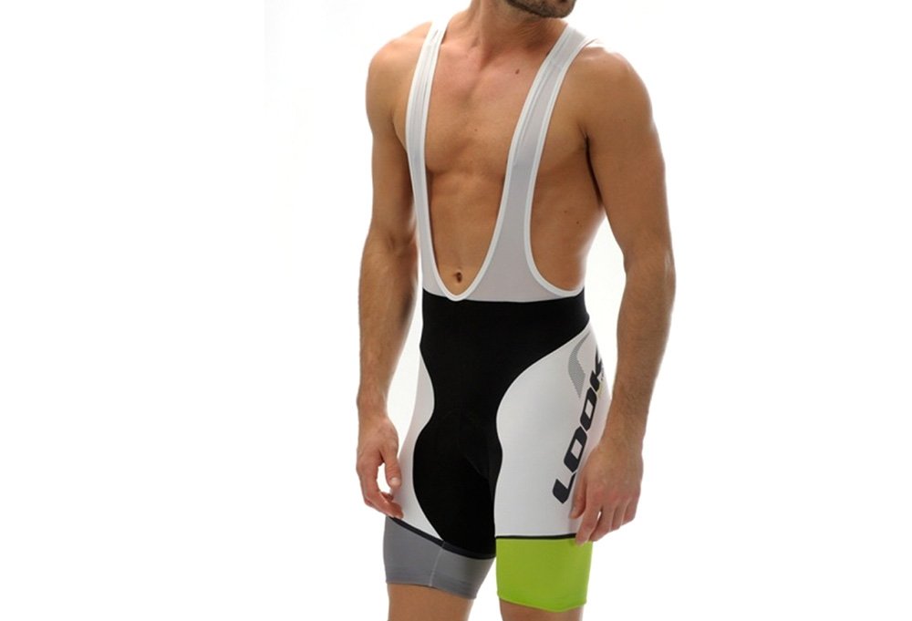 LOOK Pro Team Bib Short Medium Black/Green