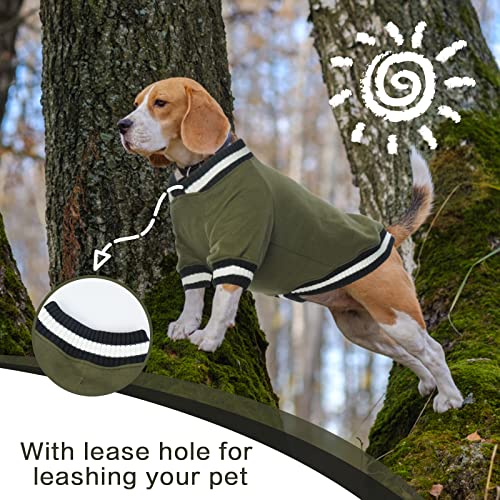 Fuamey Dog Pullover Sweater, Dog Winter Coat Cold Weather Outfit Dog Clothes Warm Dog Jacket Small Medium Large Dog Winter Vest Easy On Puppy Boy Girl Sweater #TOP5