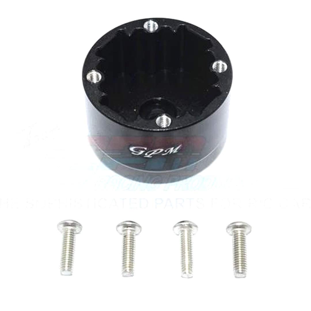 Aluminium Front Or Rear Diff Case For Arrma 1:8 KRATON/Outcast/ Notorio/Typhon/Talion/KRATON V5 / Notorio V5 / 1:7 Infraction/Infraction V2 / Limitless / 1:10 SENTON - 1Pc Set Red