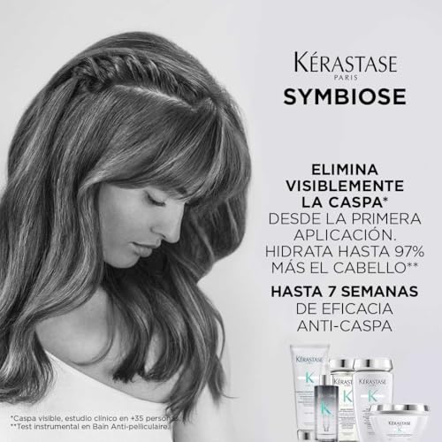 Kérastase Symbiose, Ausgleichendes Haarserum, Serum für empfindliche und schuppige Kopfhaut, Ohne Sulfate und Silikone, Sérum Cellulaire Nuit Anti-Pelliculaire Intensif, 90 ml
