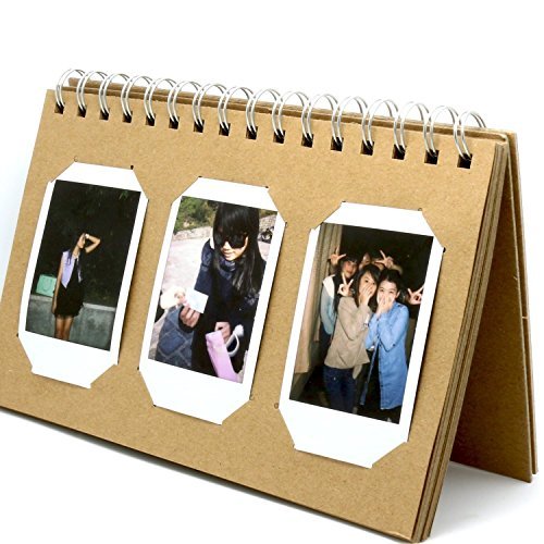 CAIUL Film Photo Album Compatible with Fujifilm Instax Mini 8 8+ 9 70 7s 25 26 50s 90 Film, Pink