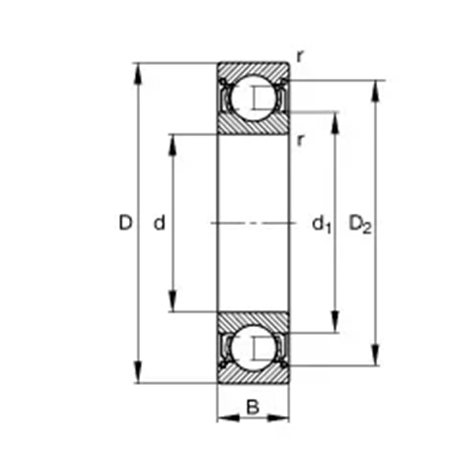 1 pz Cuscinetto 6218 6218Z 6218ZZ 6218-2Z 90x160x30 Cuscinetto a Sfere a Profonda Cuscinetto a Singola