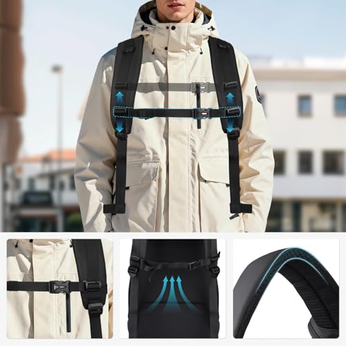 Mochila para cámara DSLR/SLR/Mirrorless con compartimentos miniatura 6
