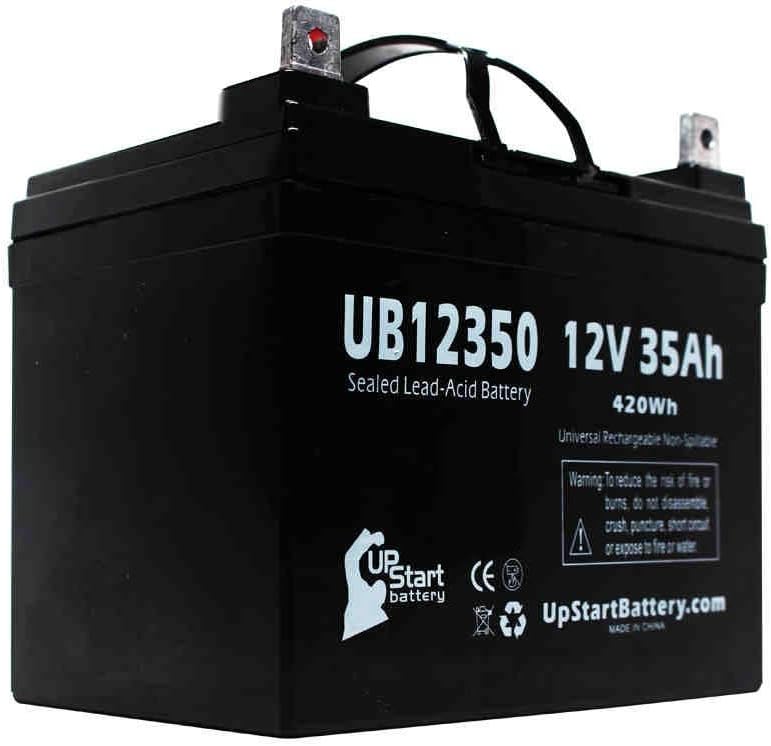 2 Pack Replacement for Active Care Amigo Mobility RD Battery - Replacement UB12350 Universal Sealed Lead Acid Battery (12V, 35Ah, 35000mAh, L1 Terminal, AGM, SLA) : Health & Household