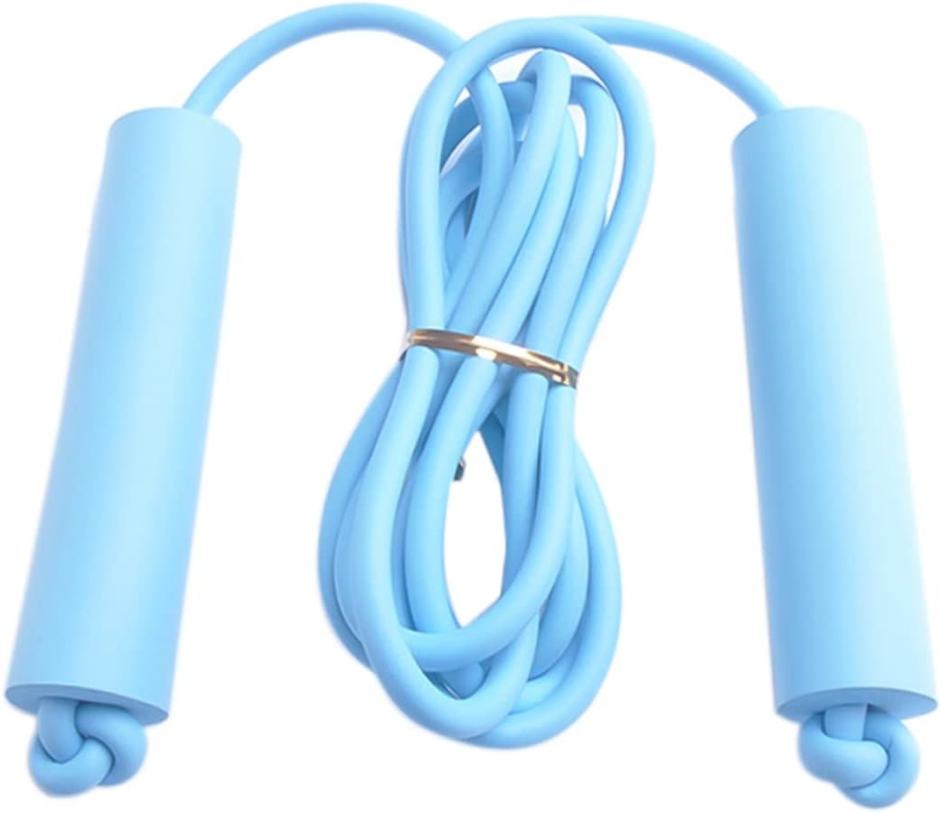 Handle Jump Rope for Soft Grip Lightweight and Sturdy Design for Fitness and Fun Activities Sky Blue Color