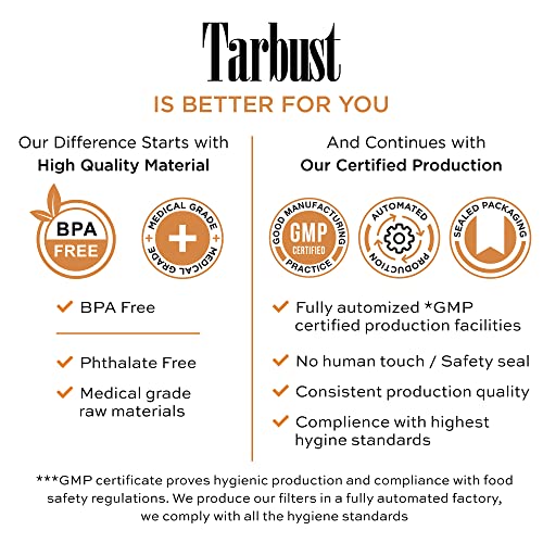 Tarbust 600 Sigarettenfilter, Filter Sigaretten, Anti Teer Filter, Plastic Sigarettenfilter 8mm, Sigaretten Sip Soor Gewone - Afbeelding 3