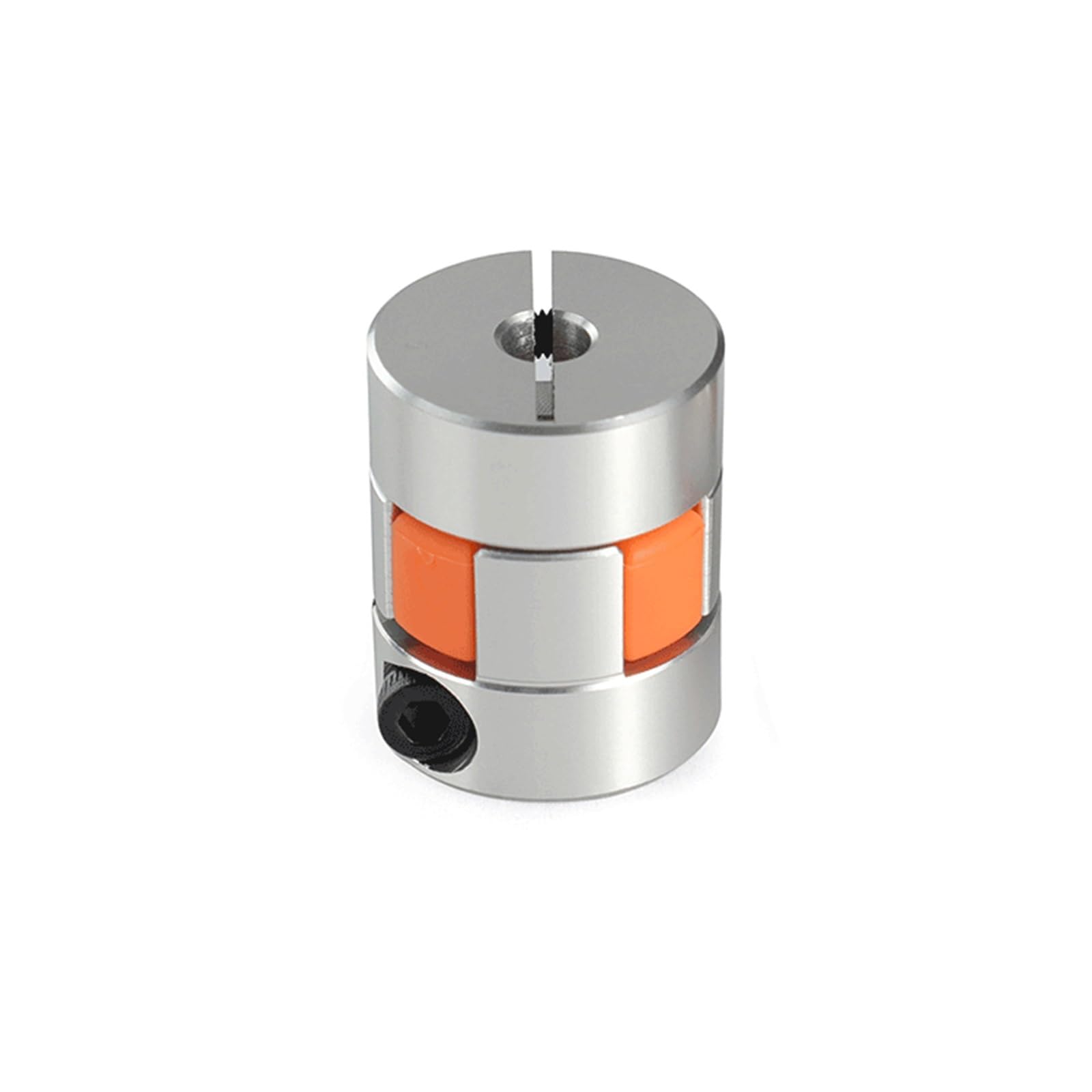 Accouplement flexible en aluminium D55 L78, trou intérieur de 12 mm à 28 mm, 4 mâchoires, accouplement d'arbre moteur élastique Manchon(14x24mm)