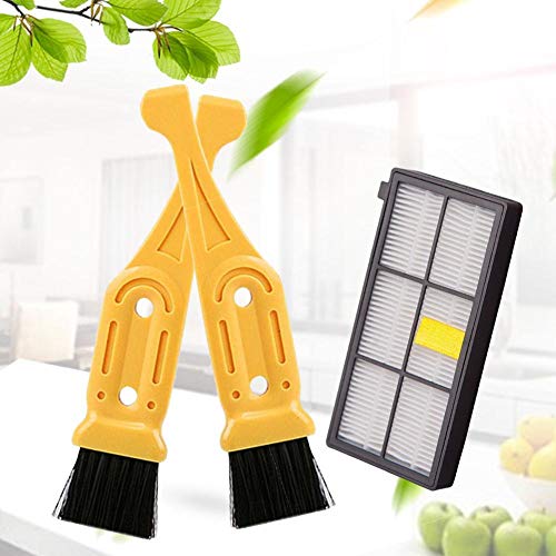 2 set of Household Dust Cleaning Brush Filters Cleaning Robot Screen Filter Set Vacuum Cleaner Accessories