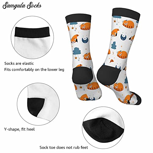 Image of Crew Socks for Woman Size 6-8 Tropical Wildlife Bright Teal Girls Socks