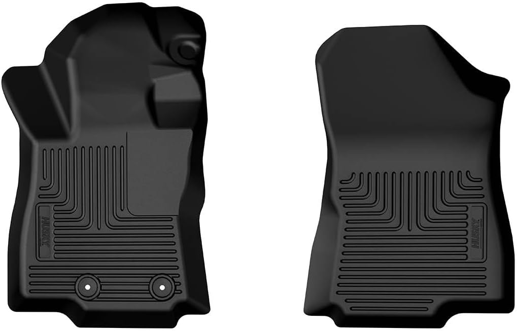 Husky Liners Weatherbeater Floor Mats | Fits 2025-2026 Subaru Forester | Front Row, 2-pc Black - 13881