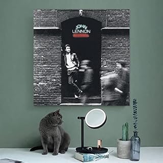 Poster sur toile John Lennon Rock ‘N’ Roll pour décoration de chambre à coucher, paysage sportif, décoration de bureau, chambre – 70 x 70 cm - Les Beatles, Paul McCartney, John Lennon, RIngo Starr, George Harrison Poster sur toile John Lennon Rock 'N' Roll pour décoration de chambre à coucher, paysage sportif, décoration de bureau, chambre - 70 x 70 cm – Image 3