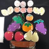 秋の味覚果物の壁面飾り