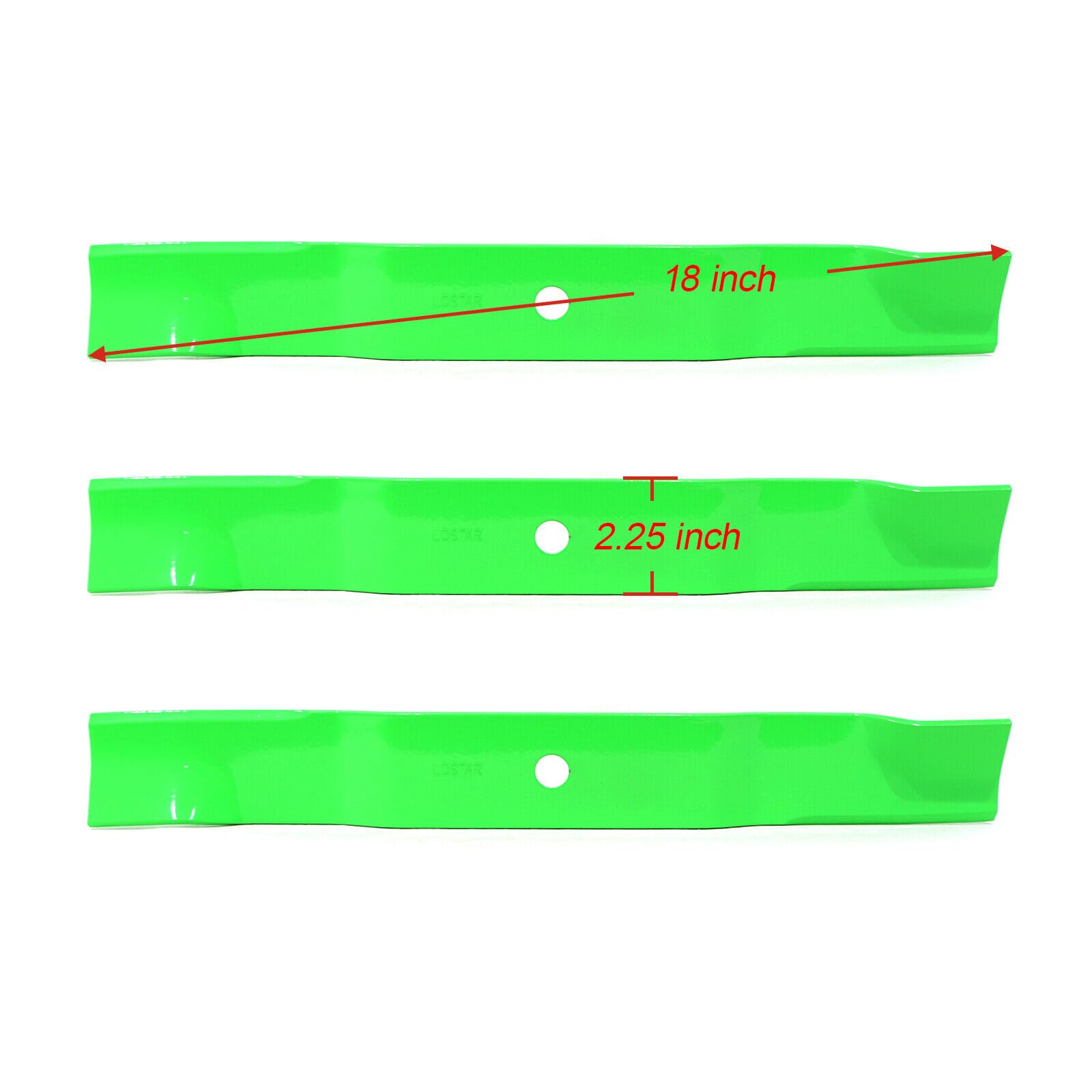 Amazon.com : STILEALUS 3 Pack Lawn Mower Blades Zero Turn 04771200
