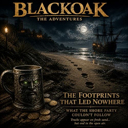 『BLACKOAK: The Footprints That Led Nowhere &mdash; A Maritime Mystery That Defies Reality』のカバーアート