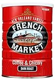 French Market Coffee & Chicory Dark Roast Ground Coffee, 12oz Can (Pack of 1)